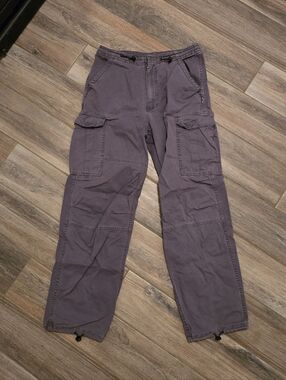Brandy Melville Gray Draw String Cargo Pants